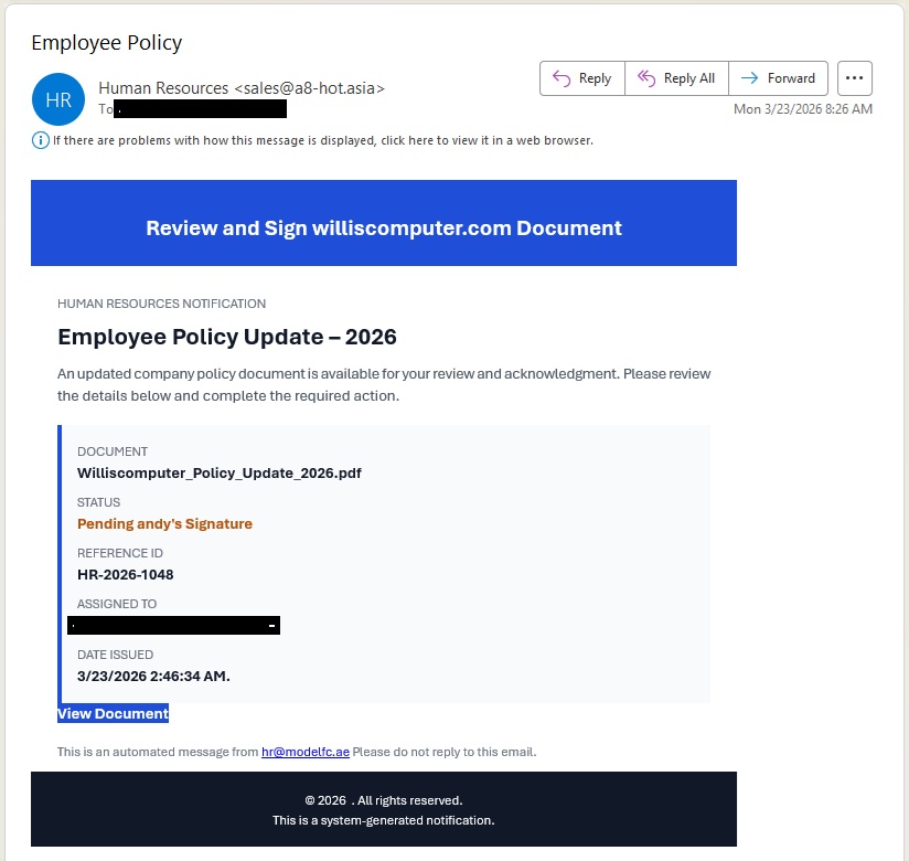 Featured image for “Phishing Scam of the Day”